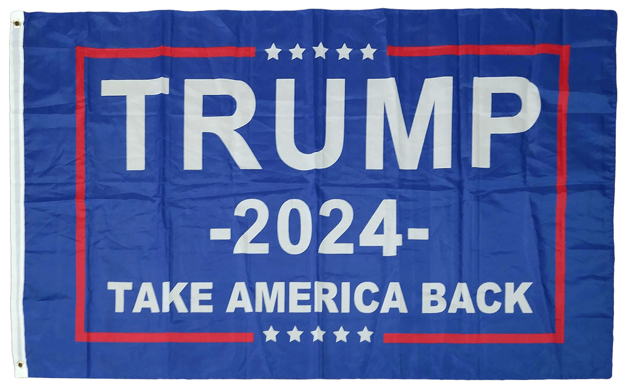 Trump 2024 Flag Transparent 